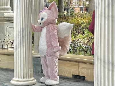 ディズニーシーのリーナベルのグリーティング