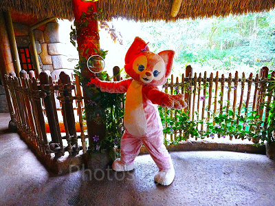 上海ディズニーランド：リーナベルとのグリーティング