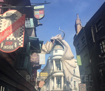 ユニバーサルスタジオオーランドのグリンゴッツ銀行