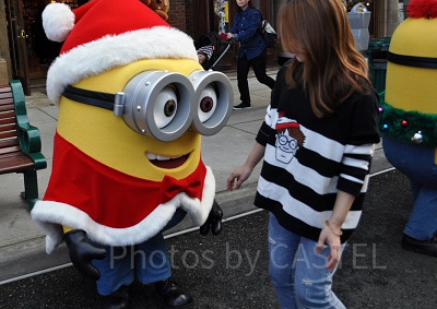 ゲストとミニオン/ミニオン・スーパー・グリーティング（クリスマスバージョン）