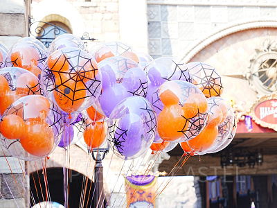 ハロウィン限定風船
