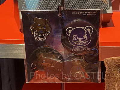 ハミクマピンズ&缶バッジセット（USJハミクマグッズ2023）