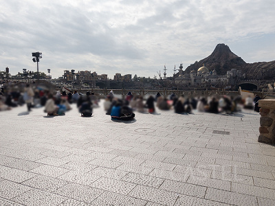 ハーバーグリーティングの混雑状況／13:30