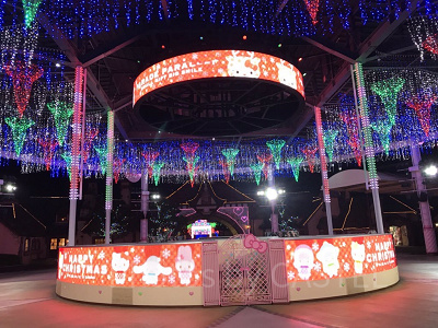 ハーモニーランドイルミネーション