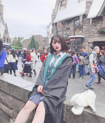 ハリーポッターコーデ（スリザリン）