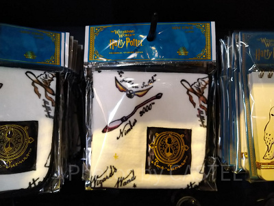 ハリーポッターグッズ/ハリポタアイテム総柄ミニタオル