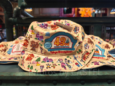 ハット(ディズニーランド43周年グッズ)