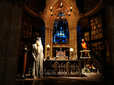 ダンブルドア校長の部屋（スタジオツアー東京）