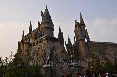 ハリー・ポッターエリアのホグワーツ城