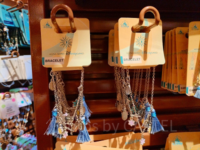 香港ディズニーアナ雪グッズ：タッセル付ブレスレット