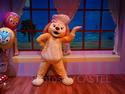 香港ディズニーのグリーティング：ダッフィー＆フレンズ・プレイハウスのクッキーアン