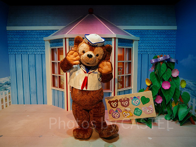 香港ディズニーのグリーティング：ダッフィー＆フレンズ・プレイハウスのダッフィー