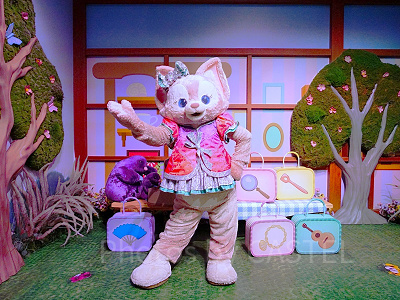 香港ディズニーのグリーティング：20周年コスチュームのリーナベル