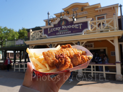 香港ディズニーランドのレストラン：ラッキー・ナゲット・カフェ