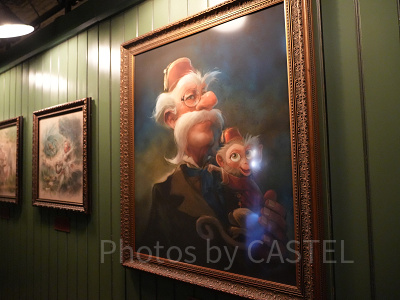 香港ディズニー版ホーンテッドマンション「ミスティックマナー」：ヘンリー卿と子猿のアルバート