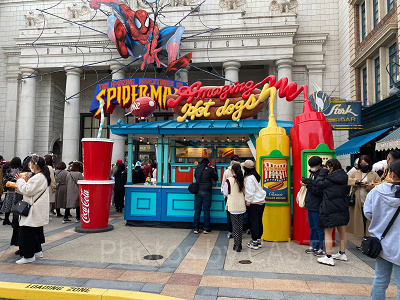 ホットドッグのフードカート