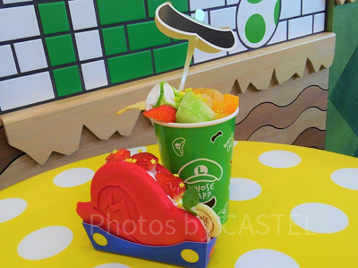 ホット・パフェドリンク　ルイージのフルーツパフェ