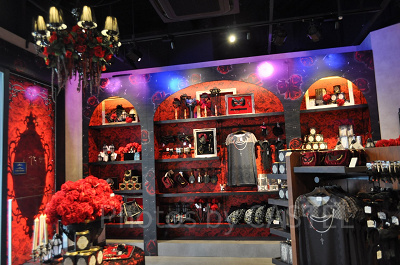 ホテルアルバートグッズディスプレイ／USJ