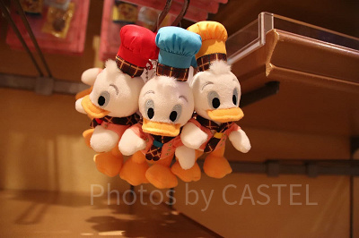 ヒューイ・デューイ・ルーイのぬいぐるみキーチェーン