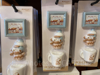 スヌーピーのマグネット／USJクリスマスグッズ2022