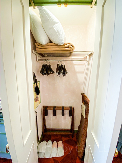 クローゼットの中