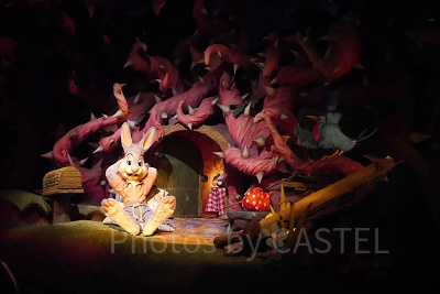 スプラッシュ・マウンテンの中