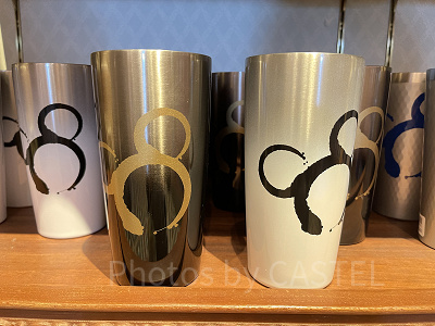 和柄ミッキーステンレスタンブラー（黒）