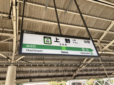 JR上野駅／上野動物園