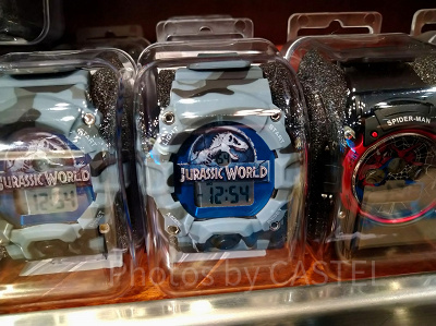 ジュラシックワールドのデジタルウォッチ