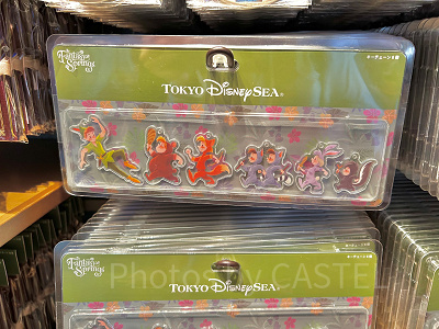 キーチェーンセット(ピーターパンのネバーランドアドベンチャーグッズ)