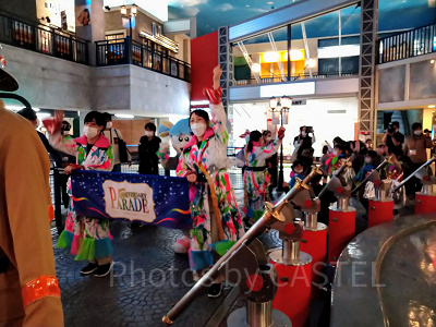 キッザニア甲子園のアニバーサリーパレード