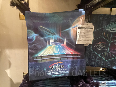 東京ディズニーランド　スペースマウンテン　巾着＆ウォッシュタオル＆缶バッジ 2024年6月6日開業！東京ディズニーシー新エリア「ファンタジー