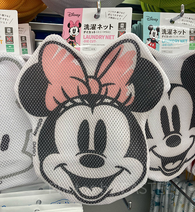 洗濯ネット　ダイカット（ミニーマウス）
