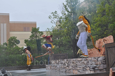 豹ルッチ登場／ワンピースウォーターバトル