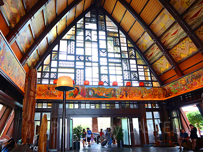 アウラニ・ディズニー・リゾートのロビーエントランス