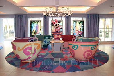 東京ディズニーセレブレーションホテルのロビー