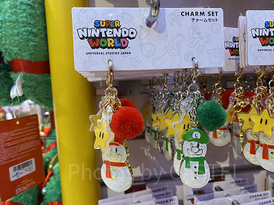 マリオチャームセット（USJクリスマスグッズ2023）