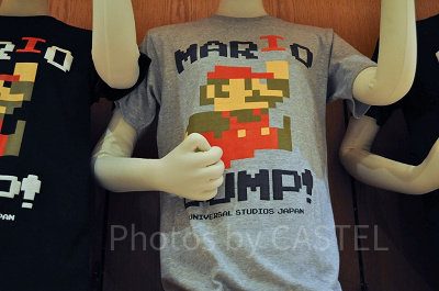 マリオジャンプTシャツ（グレー）