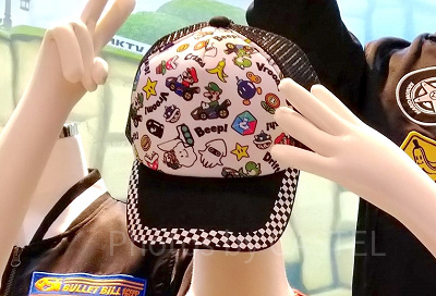 マリオカートのキャップ