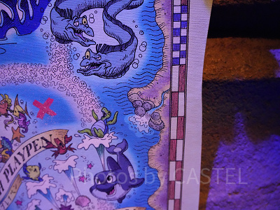 マーメイドラグーン隠れミッキー：アリエルのプレイグラウンド