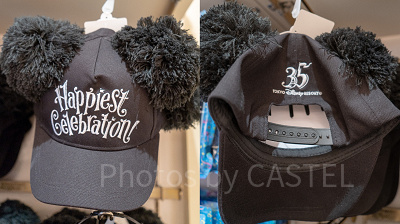 ミッキーキャップ（ポンポン付き）