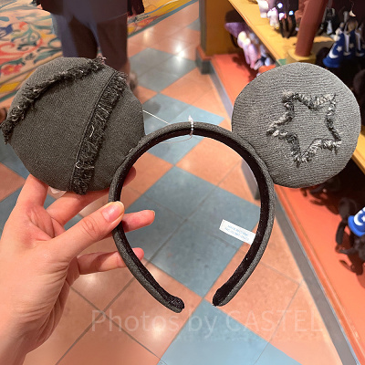 ミッキーダメージデニムカチューシャ