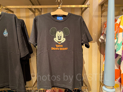 ミッキーフェイスTシャツ