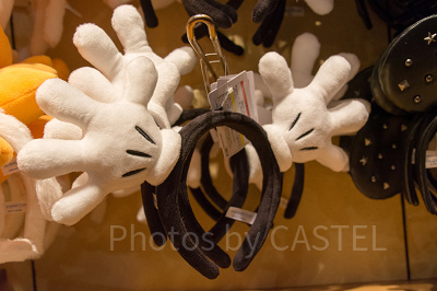 ミッキーグローブカチューシャ