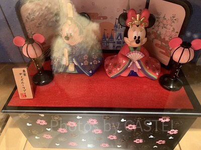 ミッキー＆ミニー親王飾り②