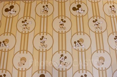 ミッキーマウスルーム（アンバサダーホテル）の壁紙