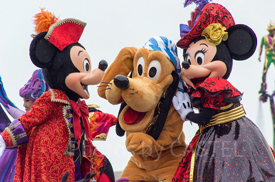 ミッキー＆プルート＆ミニー　ザ・ヴィランズ・ワールド2017より