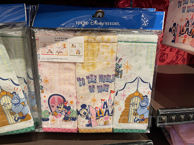 ミニタオルセット（ディズニー窓&ドアグッズ）