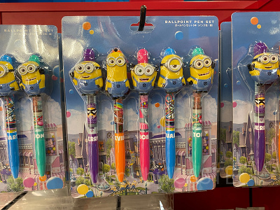 ミニオンのボールペンセット