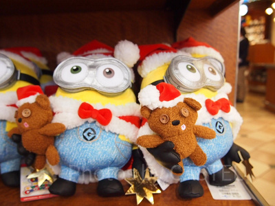 ミニオンクリスマスぬいぐるみ